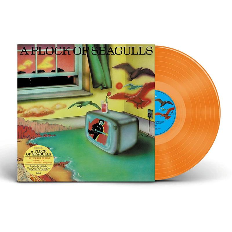 A FLOCK OF SEAGULLS - A Flock Of Seagulls (40th Anniversary Remastered Edition) - LP - Orange Vinyl