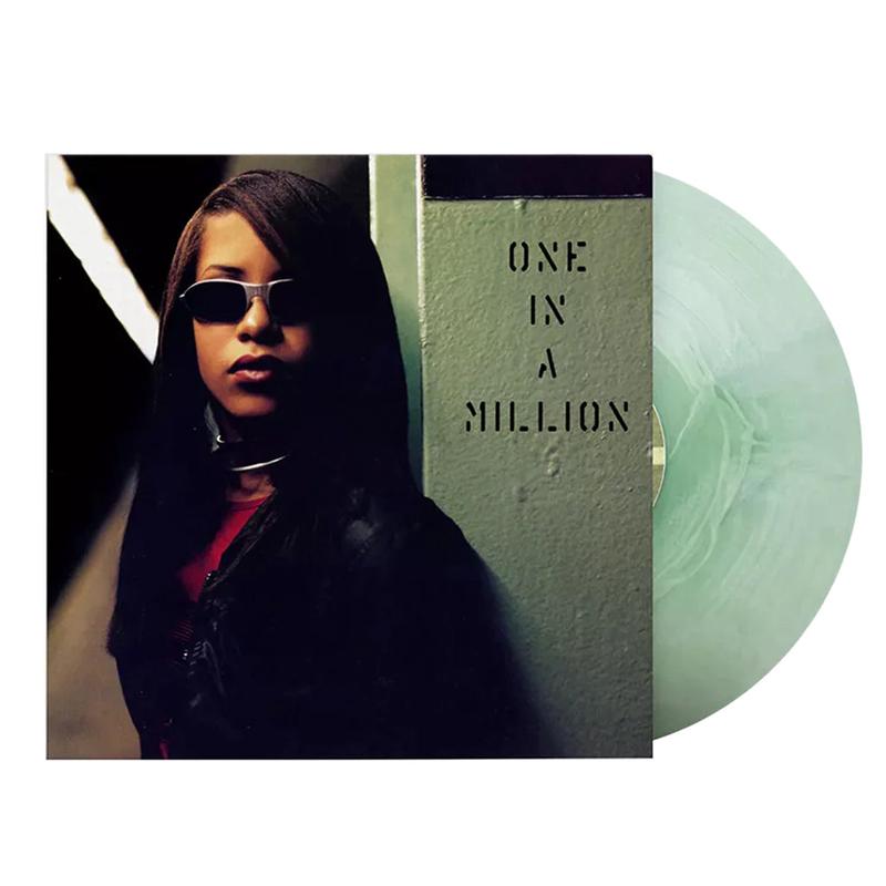 AALIYAH - One In A Million (2023 Reissue) - 2LP - Coke Bottle Green & Bone Galaxy Vinyl