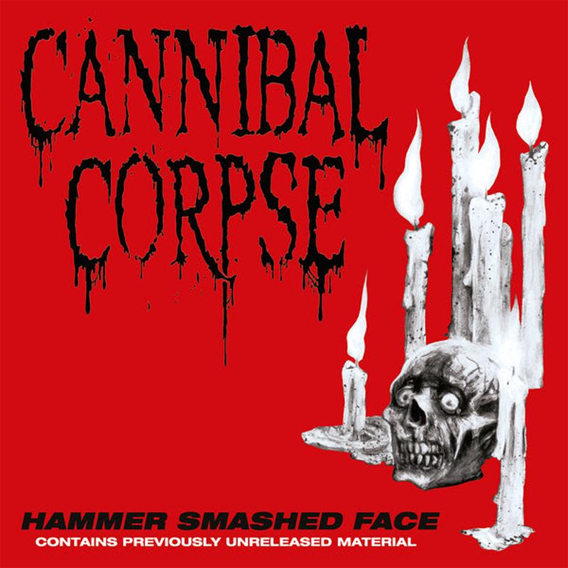 CANNIBAL CORPSE - Hammer Smashed Face (Reissue) - 12'' EP - Clear w/ Red Splatter Vinyl