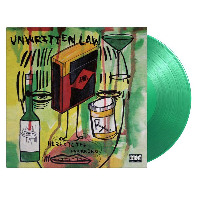 UNWRITTEN LAW - Here's To The Mourning (2023 Reissue) - LP - 180g Translucent Green Vinyl