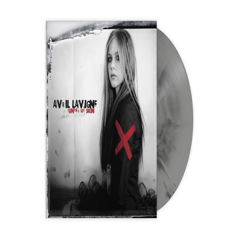 AVRIL LAVIGNE - Under My Skin - LP - Silver & Black Marble Vinyl