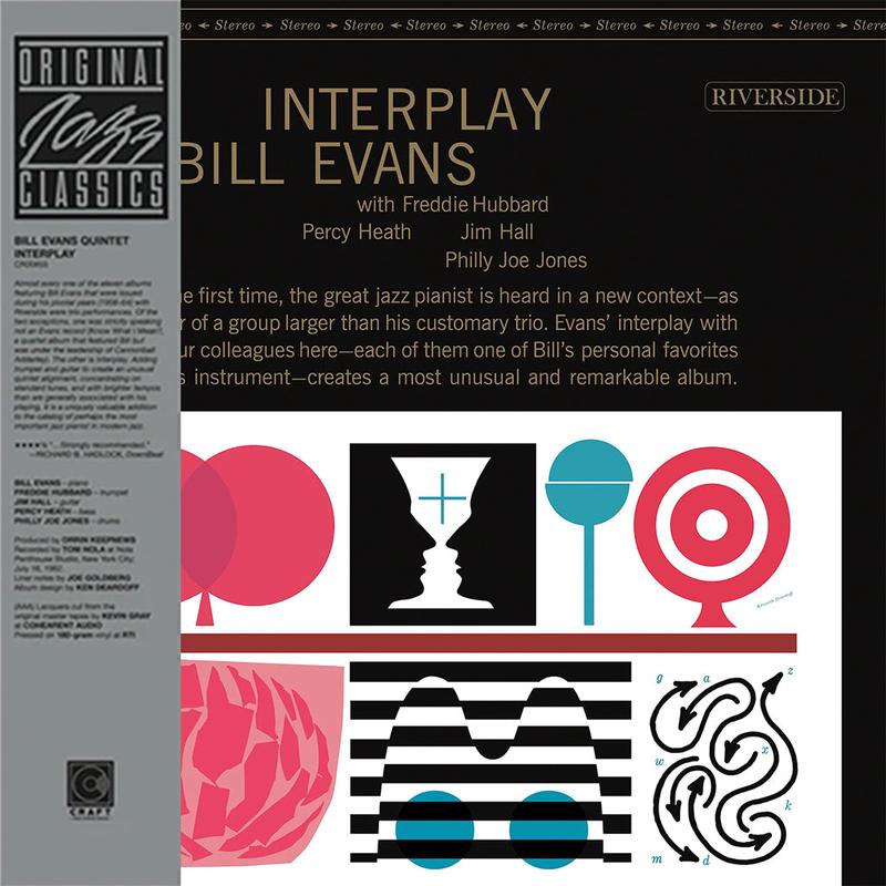 BILL EVANS QUINTET - Interplay (Original Jazz Classics Series) - LP - Deluxe 180g Vinyl