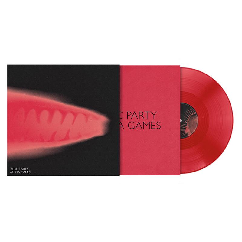 BLOC PARTY - Alpha Games - LP - Red Vinyl