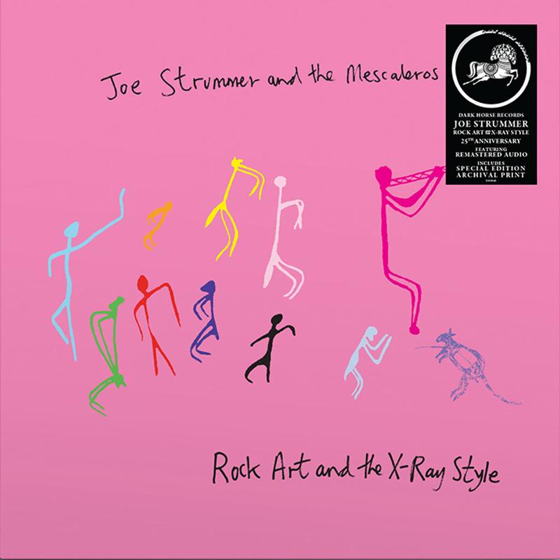 JOE STRUMMER AND THE MESCALEROS - Rock Art and the X-Ray Style (25th Anniversary Edition with Lyric Sheet) - 2LP - Gatefold Black Vinyl