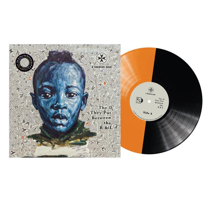 A LAZARUS SOUL - The D They Put Between The R & L (Reissue) - LP - Black and Amber Vinyl