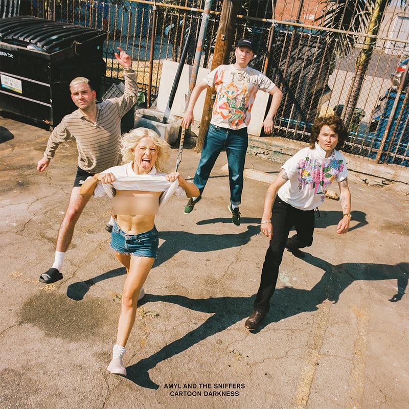 AMYL AND THE SNIFFERS - Cartoon Darkness - LP - Black Vinyl