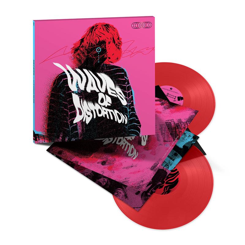 VARIOUS - Waves of Distortion (The Best of Shoegaze 1990-2022) - 2LP - Transparent Red Vinyl