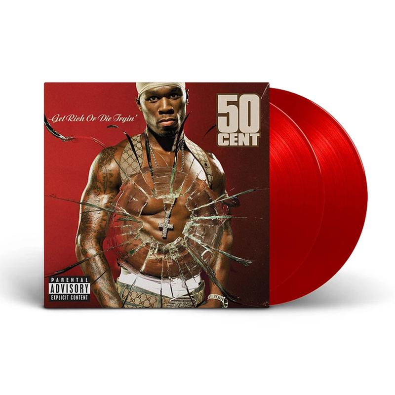 50 CENT - Get Rich Or Die Tryin' (Reissue) - 2LP - Red Vinyl