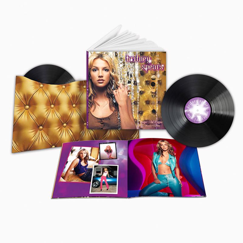 BRITNEY SPEARS - Oops I Did It Again: 25th Anniversary (Expanded Edition) - 2LP - Deluxe Vinyl 'Bookset'