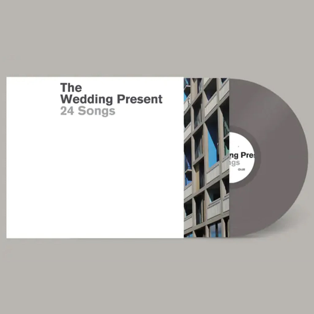 THE WEDDING PRESENT - 24 Songs: The Album (Deluxe Edition) - 3LP + 2CD & DVD - Solid Grey Vinyl