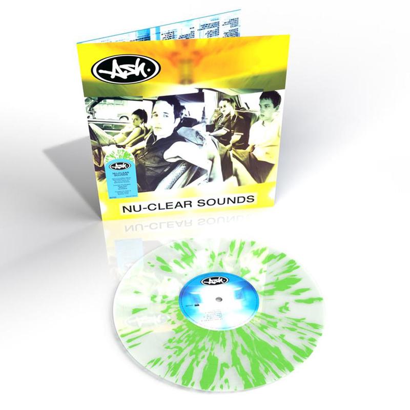 ASH - Nu-Clear Sounds - LP - Clear w/ Nu-Clear Green Splatter Vinyl