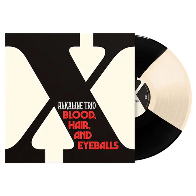 ALKALINE TRIO - Blood, Hair, And Eyeballs - LP - Black and White Vinyl