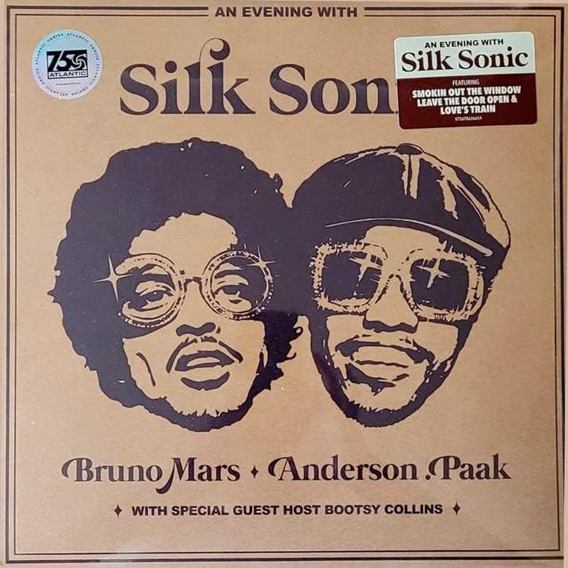 BRUNO MARS, ANDERSON .PAAK & SILK SONIC - An Evening With Silk Sonic (2023 Reissue with Bonus Track) - LP - Black Vinyl