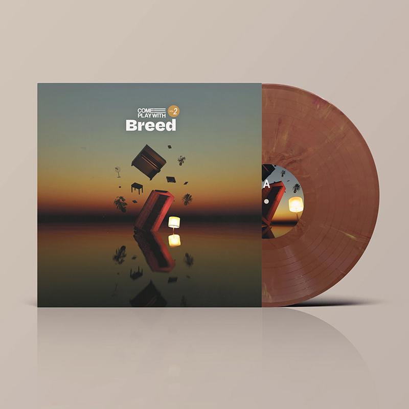 VARIOUS - Come Play With Breed, Vol. 2 - 10'' EP - Brown Marbled Vinyl