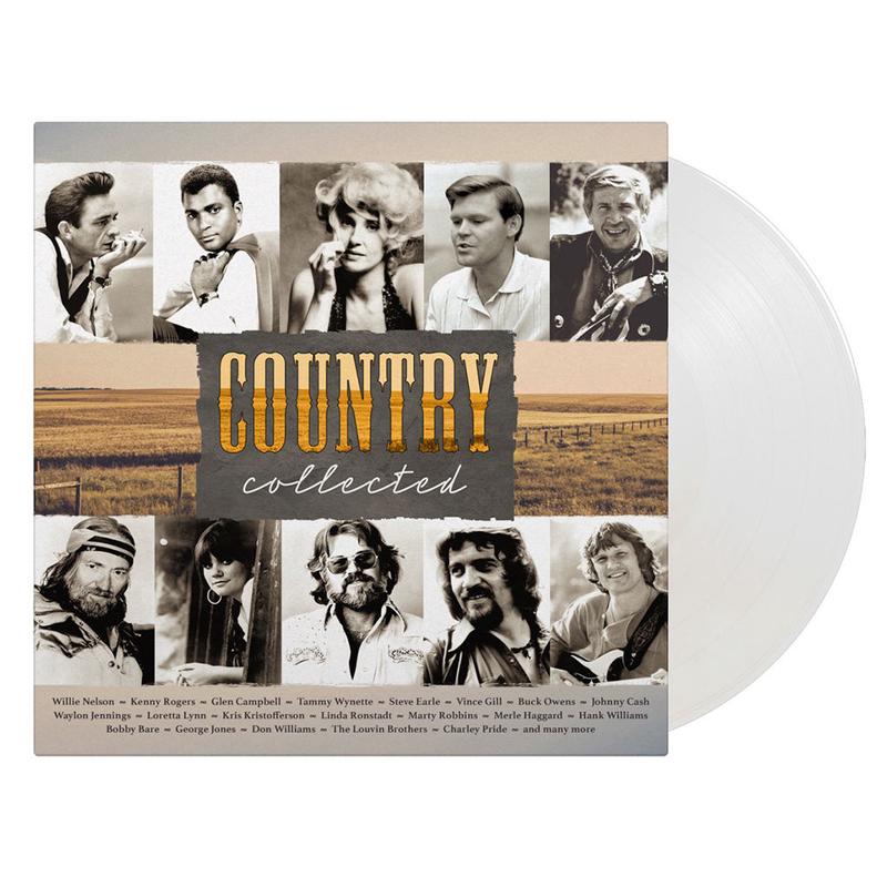 VARIOUS - Country Collected - 2LP - 180g Crystal Clear Vinyl