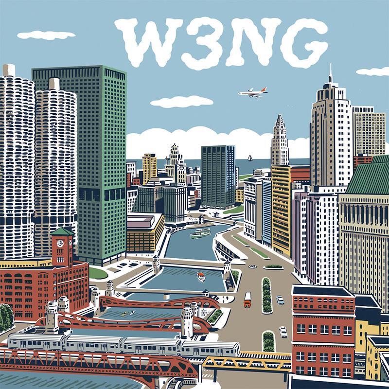 VARIOUS - W3NG - LP - Black Vinyl