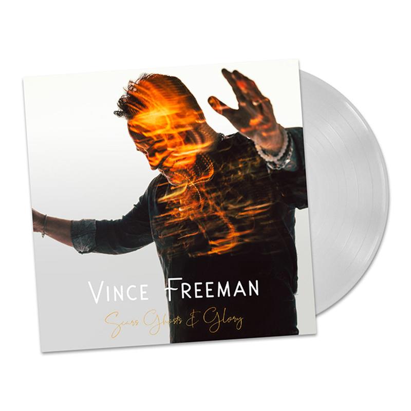 VINCE FREEMAN - Scars, Ghosts & Glory - LP - White Vinyl