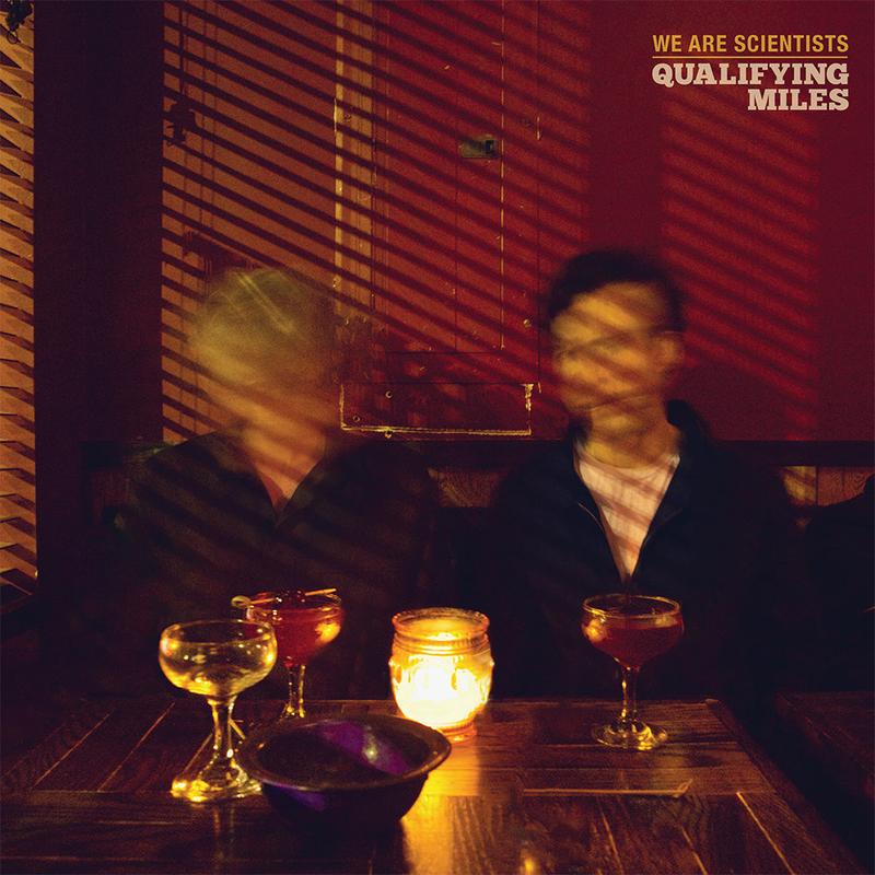 WE ARE SCIENTISTS - Qualifying Miles (with SIGNED Print) - LP - 'Molton Candle' Colour Vinyl