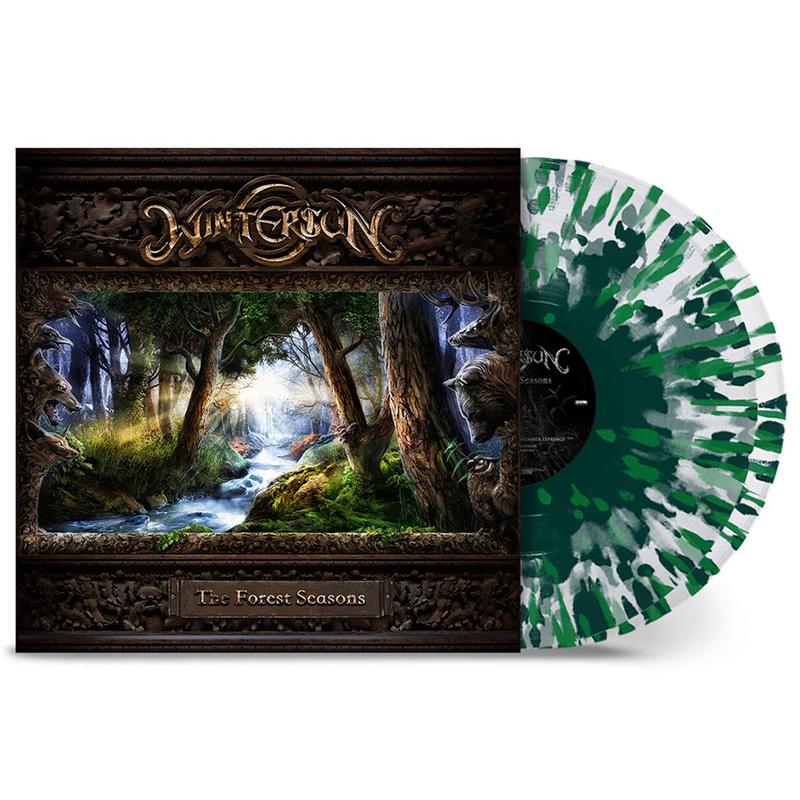 WINTERSUN - The Forest Seasons (Repress) - 2LP - Clear with Green Splatter Vinyl