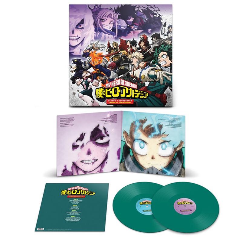 YUKI HAYASHI - My Hero Academia: Season 6 (Original Series Soundtrack) - 2LP - Gatefold Green Vinyl