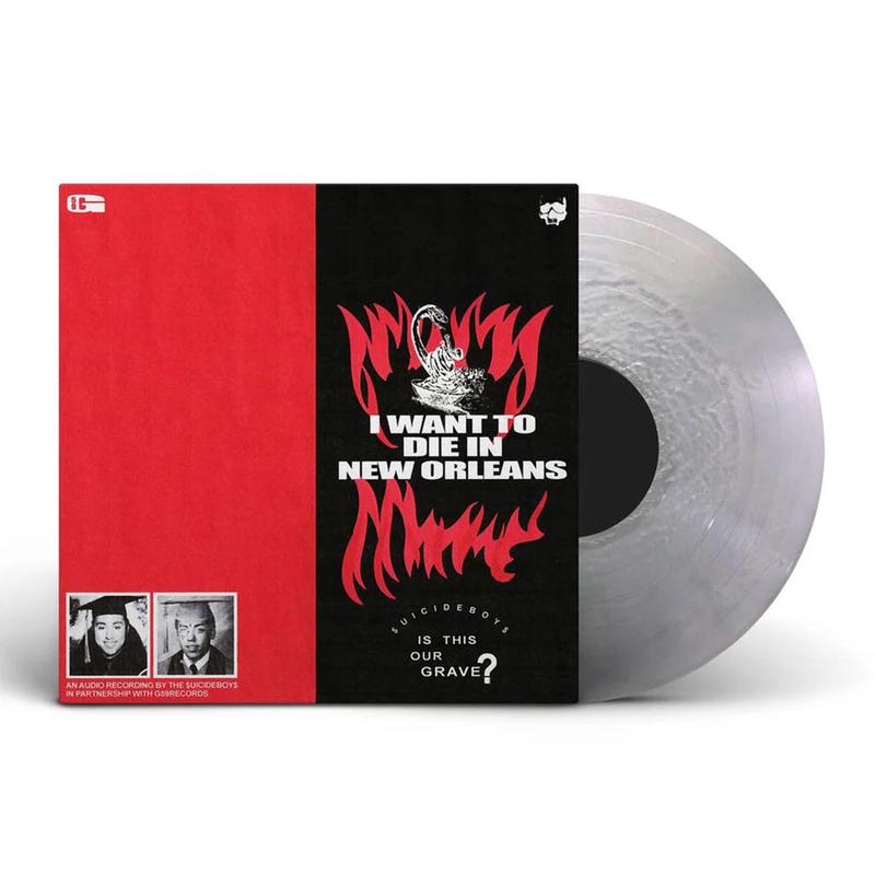 $UICIDEBOY$ - I Want To Die In New Orleans (Repress) - LP - Silver Vinyl
