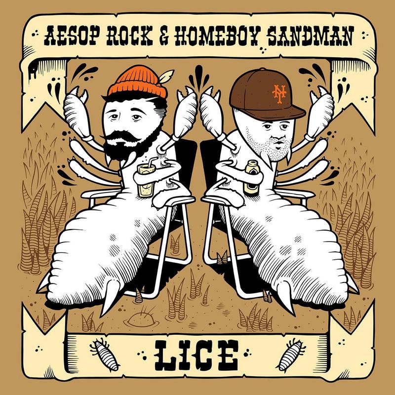 AESOP ROCK & HOMEBOY SANDMAN - Lice (2022 Reissue) - LP - Vinyl