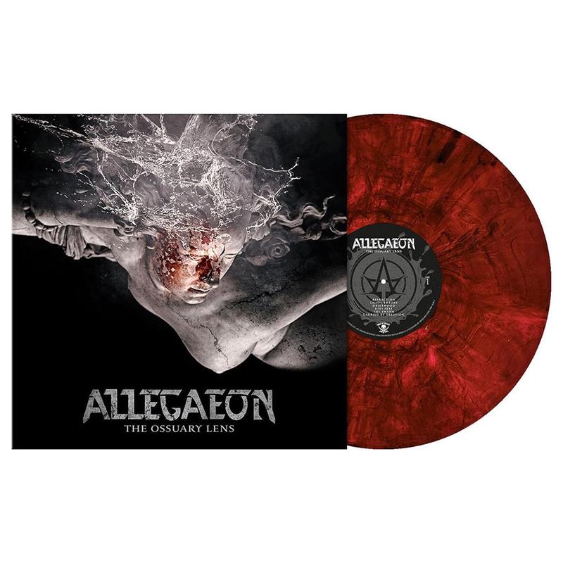 ALLEGAEON - The Ossuary Lens - LP - Red Obsidian Marbled Vinyl