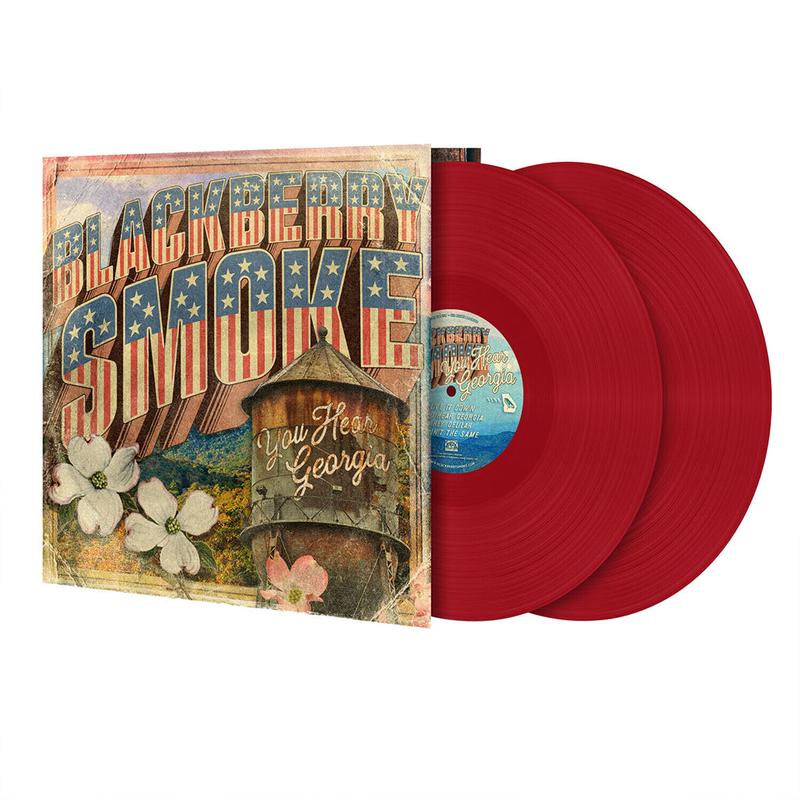 BLACKBERRY SMOKE - You Hear Georgia (2023 Repress w/ Etching) - 2LP - Gatefold Brick Red Vinyl
