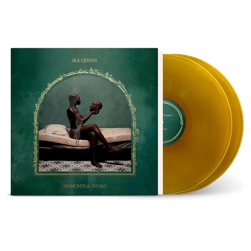 BLK ODYSSY - Diamonds And Freaks (w/ 32-page Booklet) - 2LP - Die-Cut Gatefold Amber Vinyl