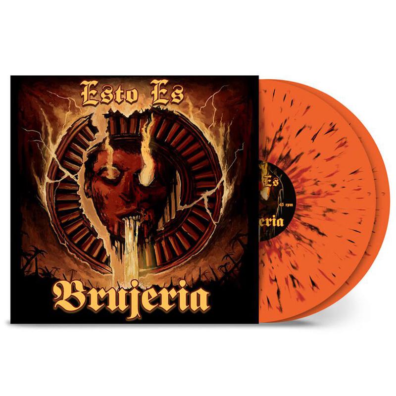 BRUJERIA - Esto Es Brujeria - 2LP - Orange with Red & Black Splatter Vinyl