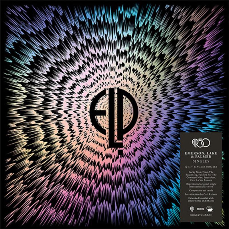 EMERSON, LAKE AND PALMER - Singles - 7" x 12 - Vinyl Box Set