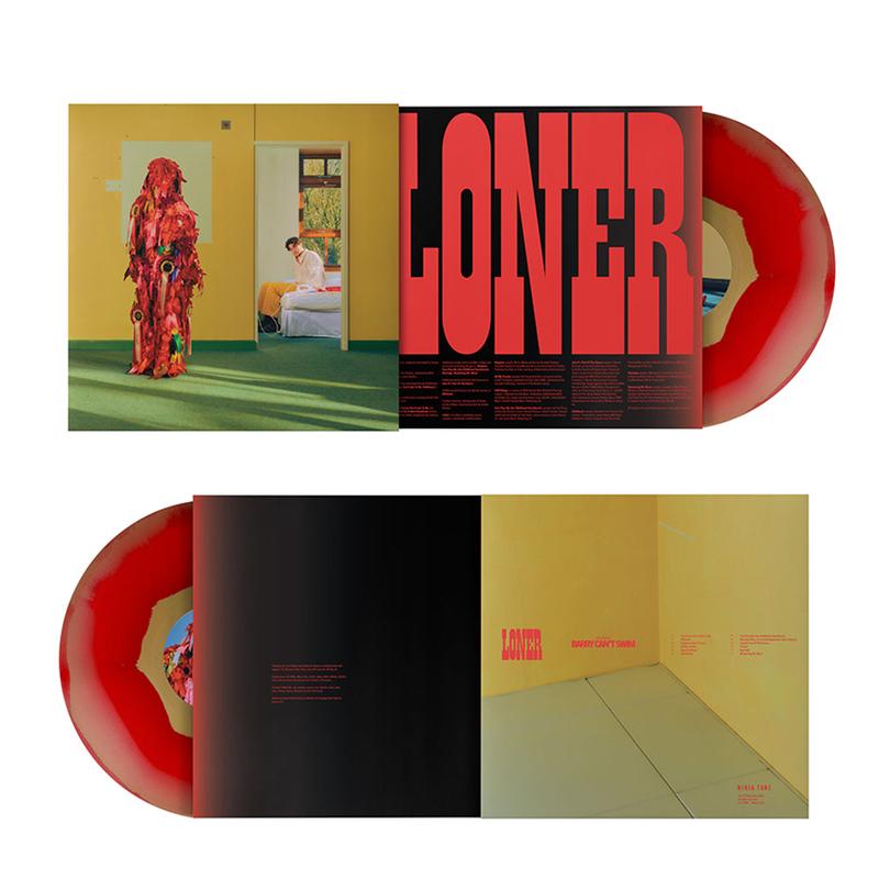 BARRY CAN'T SWIM - Loner - LP - Gold & Red Ink Spot effect Vinyl