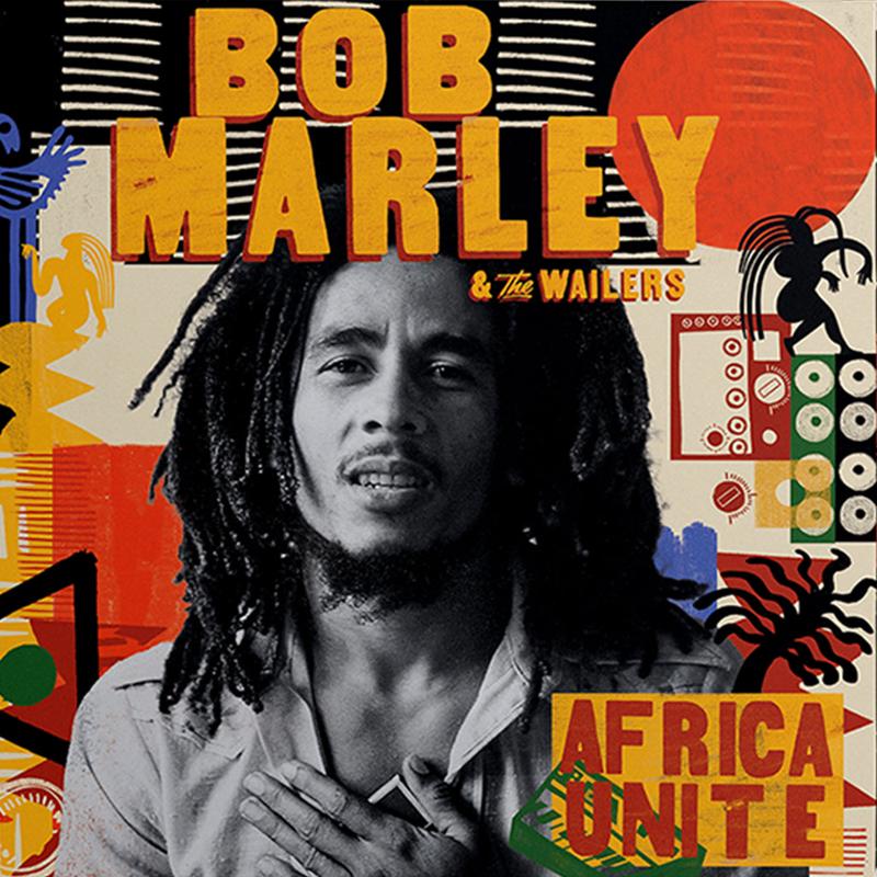BOB MARLEY & THE WAILERS - Africa Unite (with 12-page Booklet & Sticker) - LP - Black Vinyl