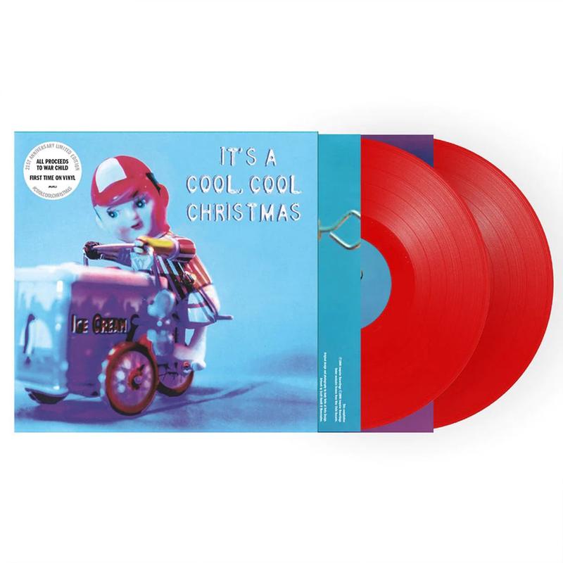 VARIOUS - Its a Cool, Cool Christmas (Repress) - 2LP - Transparent Red Vinyl