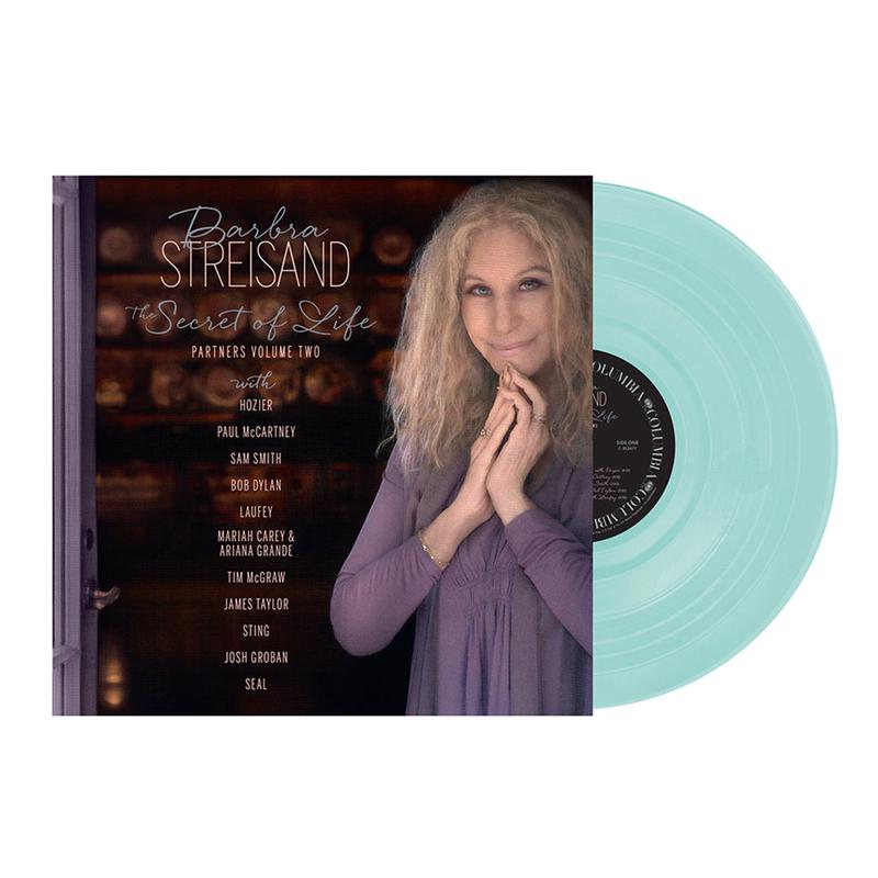 BARBRA STREISAND - The Secret Of Life: Partners, Volume 2 - LP - Aqua Colour Vinyl