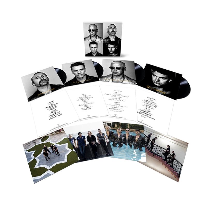 U2 - Songs of Surrender - Super Deluxe Collectors Edition - 4LP - 180g Black Vinyl Box Set